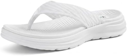 Cushion flip flop in white