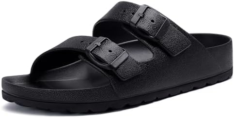EVA beach sandal in black