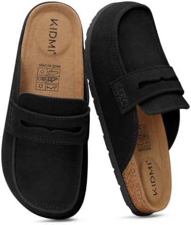 Loafer clog in black