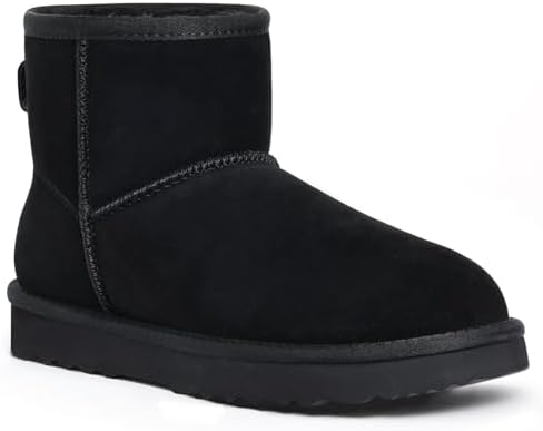 Mini snow boot in black