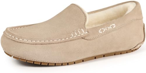 Moccasin slipper in sand