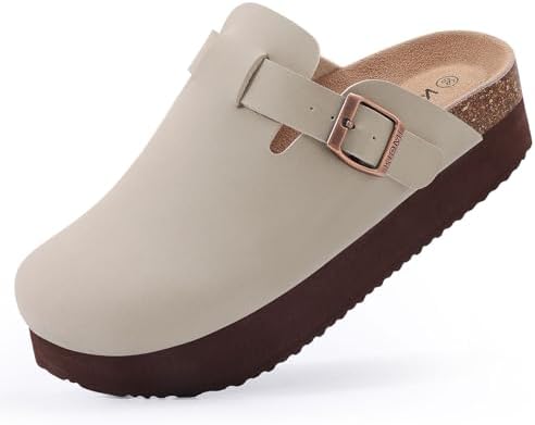 Platform clog in stone