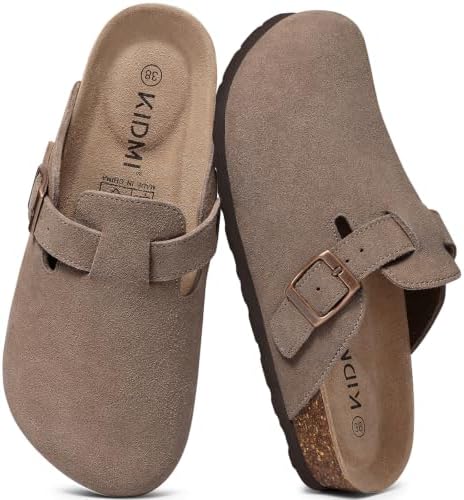 The original suede clog in mocha